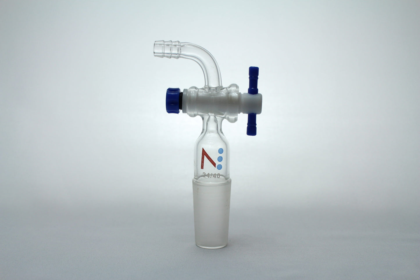 Adapter, angled, stopcock, 24/40, male