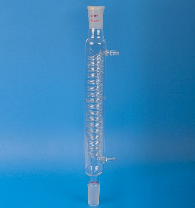 Condenser, coil, 200 mm, 19/22