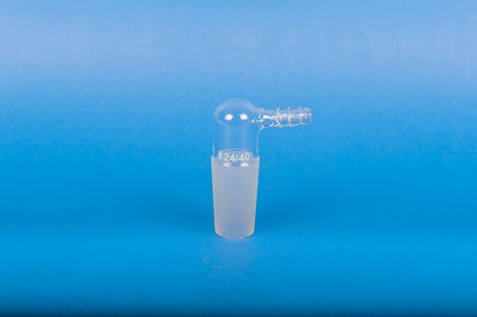 Adapter, tubing, 90 degrees,  24/40