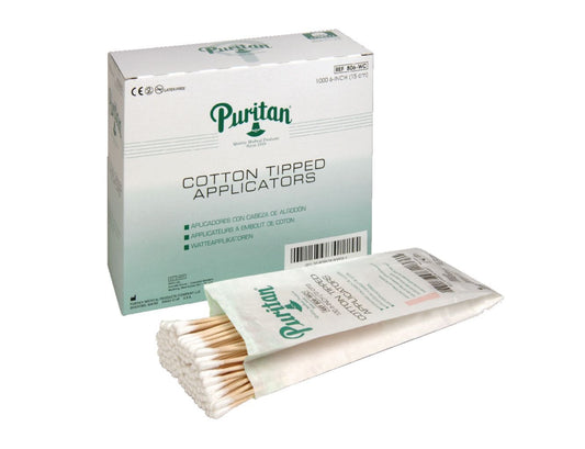 Cotton swabs, 6"