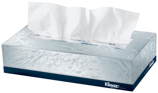 Kleenex- Facial Tissue, 100 sheets, 2 ply